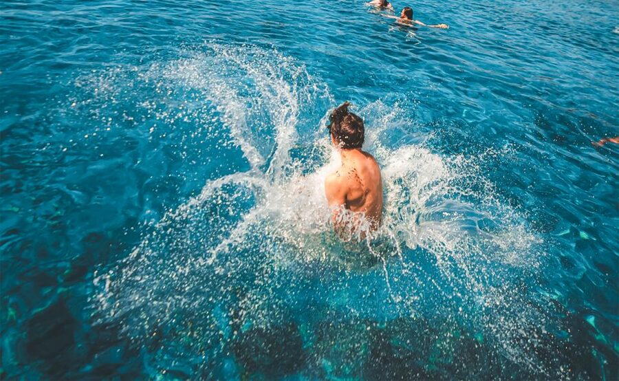 Split: Blue Lagoon and 3 Islands Speedboat Tour - Borkko Beach Bar on Čiovo Island