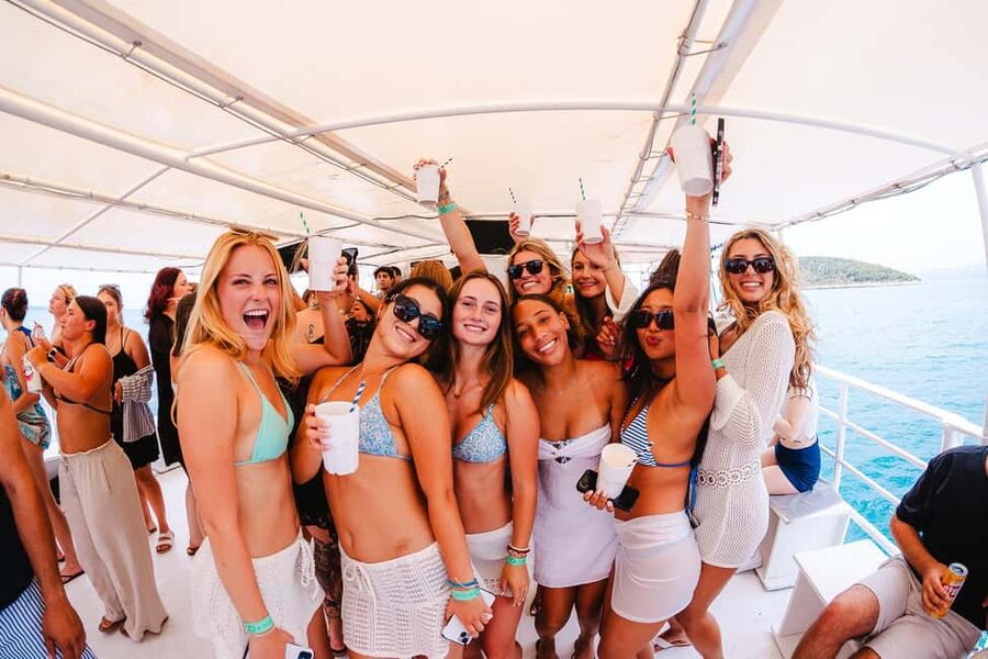 Split: Blue Lagoon Boat Party, Djs, Swim, Shots & AfterParty - Who will enjoy this boat party most