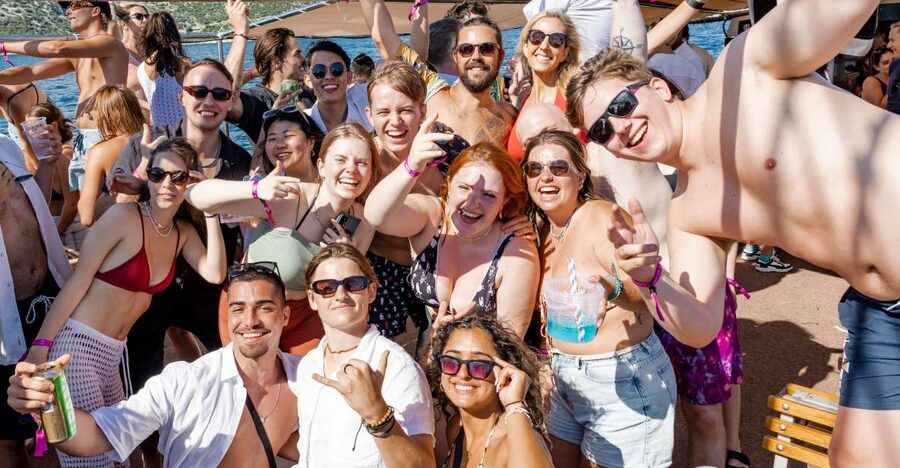 Split: Blue Lagoon Boat Party with DJs, Shots & After Party - What the $47 price really covers