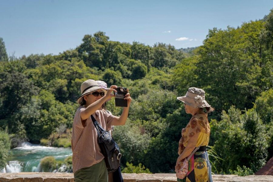 Split: Krka Waterfalls With Boat Cruise, Wine and Olive Oil - The bus ride from Split to Krka