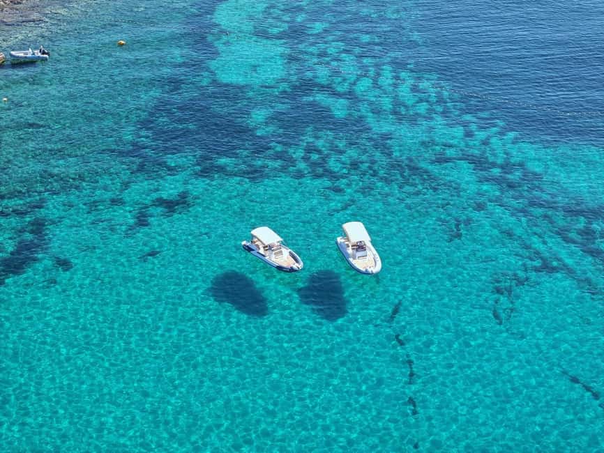 Split/Trogir: Trogir, Blue Lagoon, and Solta Speedboat Trip - Leaving Split by speedboat