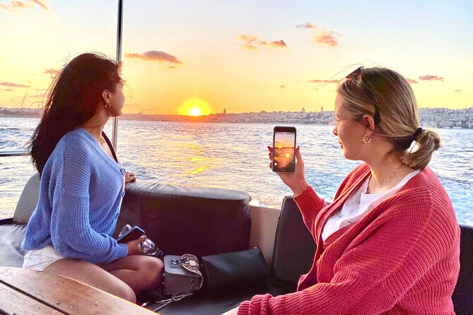 Sunset or Daytime Istanbul Guided Luxury Yacht Cruise with Snacks - Setting out near Galata