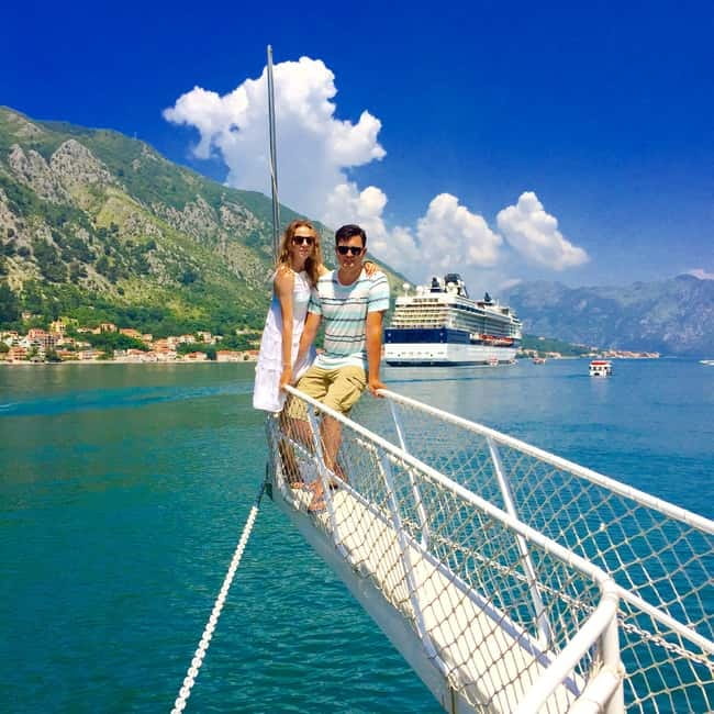 Tivat/Kotor: Boka Bay Full-Day Guided Cruise with Swim Stop - One hour in Herceg Novi