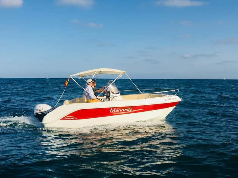 Torrevieja: Boat Rental without a License - The onboard extras that matter