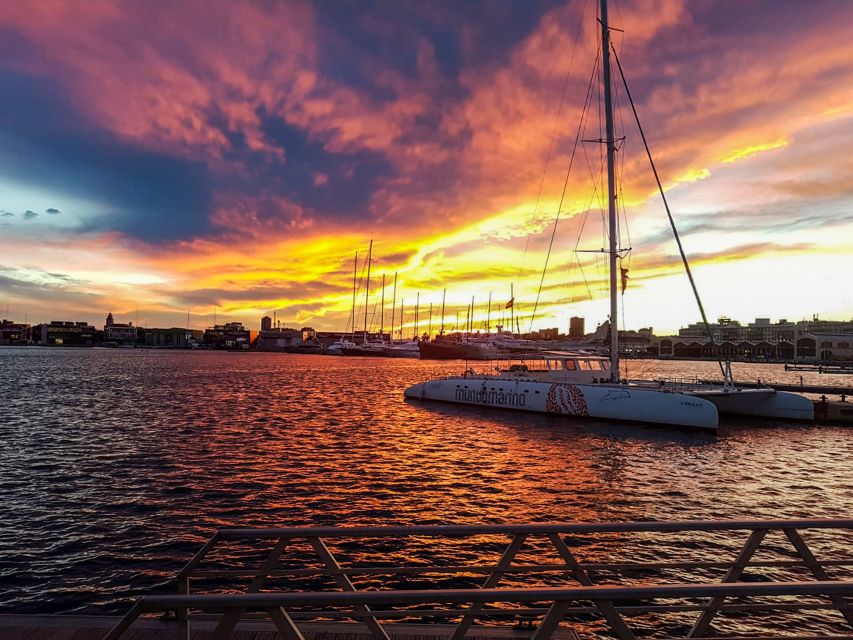 Valencia: Sailing Catamaran Cruise with Sunset Option and DJ - What changes on the DJ sailing