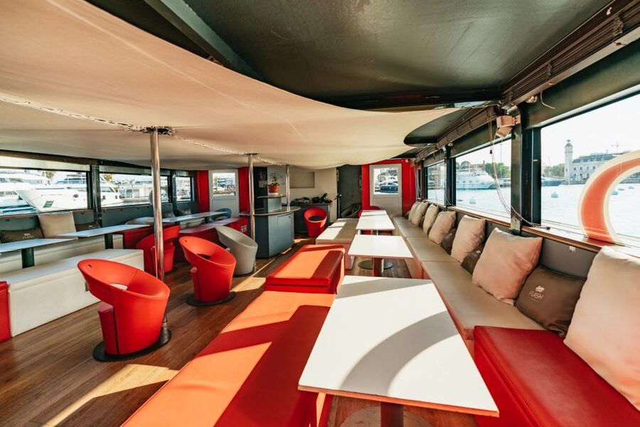 Valencia: Sunset or Daytime Catamaran Cruise with Drink - The Boat, Seating, and Boarding Routine