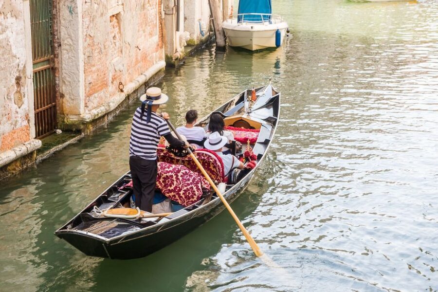 Venice: Private Gondola Cruise for up to 5 Passengers - Slipping into Venice’s smaller canals