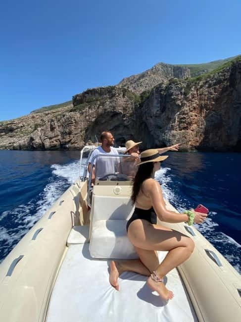 Vlore: Haxhi Ali Cave, Karaburun Speedboat Tour & Snorkeling - Meeting the boat beside Saiko Sushi