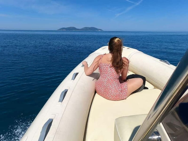 Vlore: Haxhi Ali Cave, Karaburun Speedboat Tour & Snorkeling - The speedboat ride sets the tone