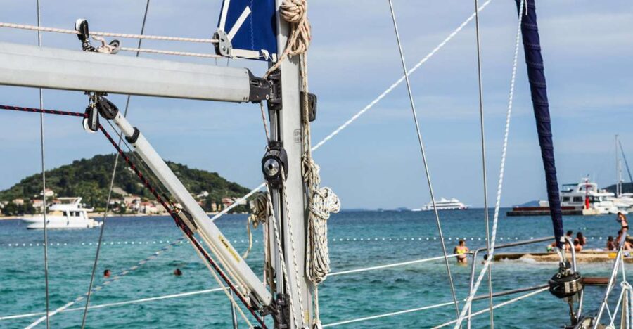 Zadar Half Day Sailing Trip - The first 45 minutes across the Zadar Channel