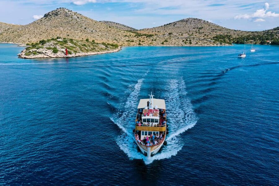 Zadar: Kornati and Telašćica Cruise with Ticket Included - Levrnaka Island: choose a swim or a hilltop view