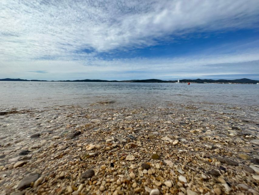 Zadar: Original Island-Hopping Speedboat Tour - Blue Bay Otrić: your first swim