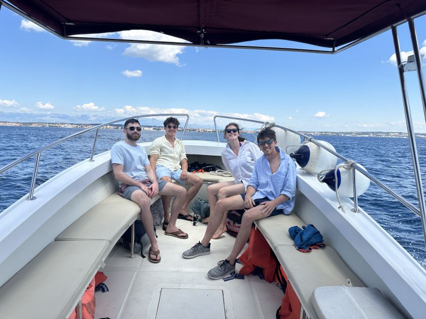 Zadar: Original Island-Hopping Speedboat Tour - Comfort, safety, and who should skip it