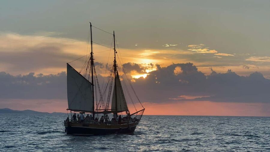 Zadar: Sunset Cruise on Traditional Boat with Wine - The Sea Organ and the return through the marina
