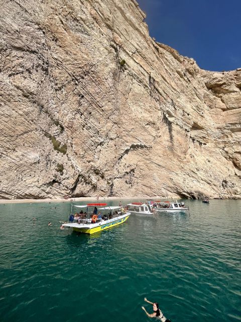 Zakynthos: Turtle Island & Keri Caves Glass-Bottom Boat Tour - Swimming, shade, and what to bring